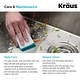 preview thumbnail 70 of 158, KRAUS Standart PRO Undermount Single Bowl Stainless Steel Kitchen Sink