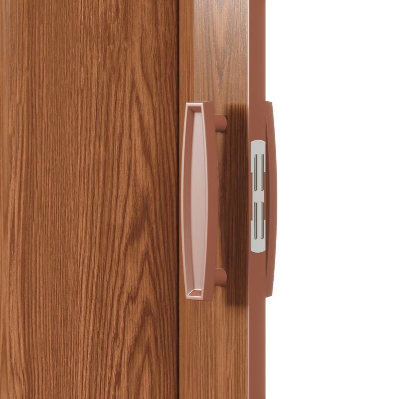 Home Studio PVC Foldable Accordion Door, Space-Saving, Room Divider Door