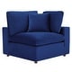 preview thumbnail 50 of 74, Commix Down Filled Overstuffed Velvet 5-Piece Sectional Sofa