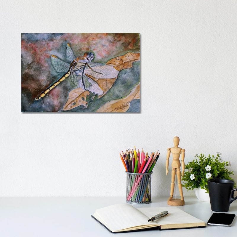 iCanvas "Dragonfly I" by Derek McCrea Canvas Print - 8x12x0.75