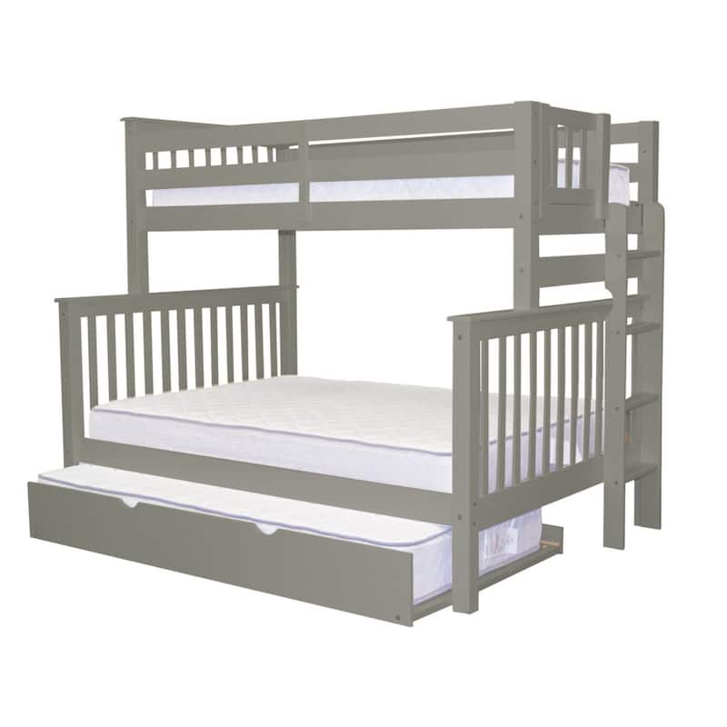 Taylor & Olive Trillium Twin over Full Bunk Bed Ladder, Twin Trundle