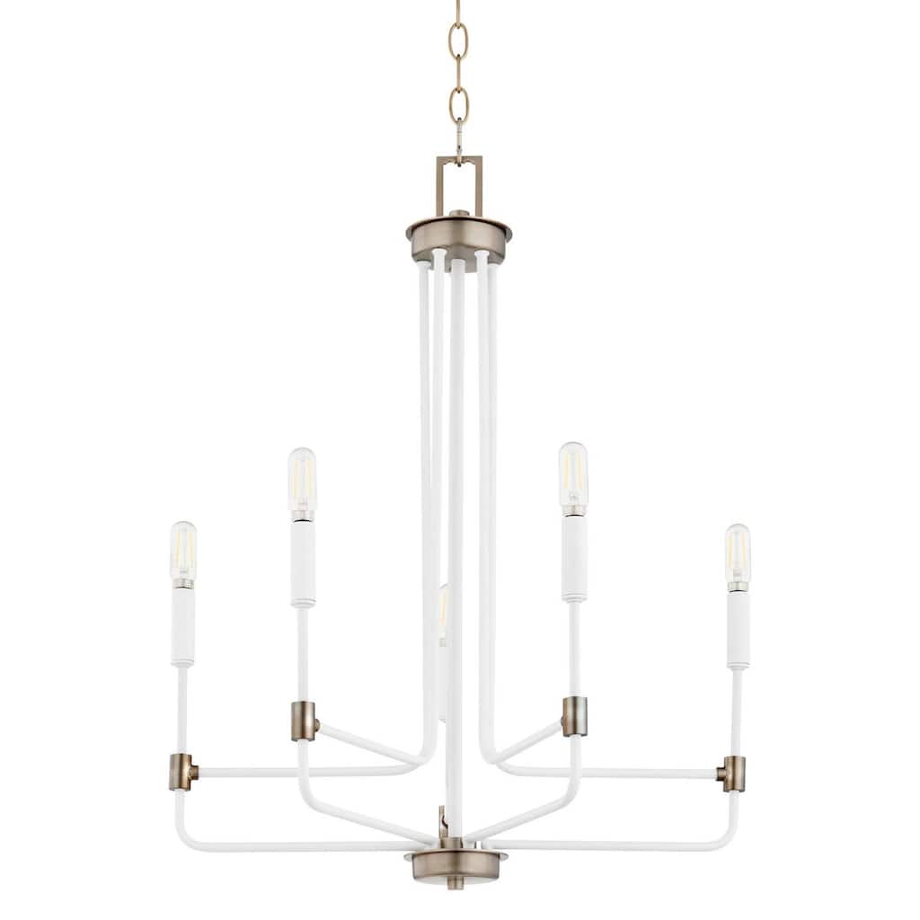 Quorum International 633-5-81 Davies 5 Light 21" Wide Candle Style
