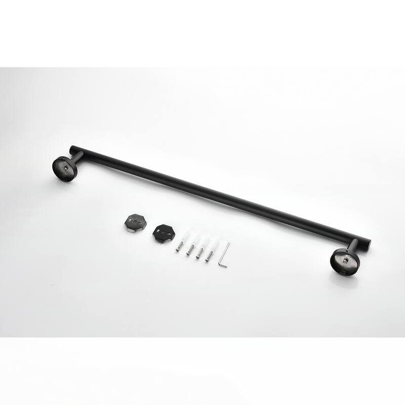 9 Piece Stainless Steel Bathroom Towel Rack Set Wall Mount