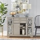 preview thumbnail 9 of 17, Simple Living Kendall Modern Farmhouse Buffet/Sideboard