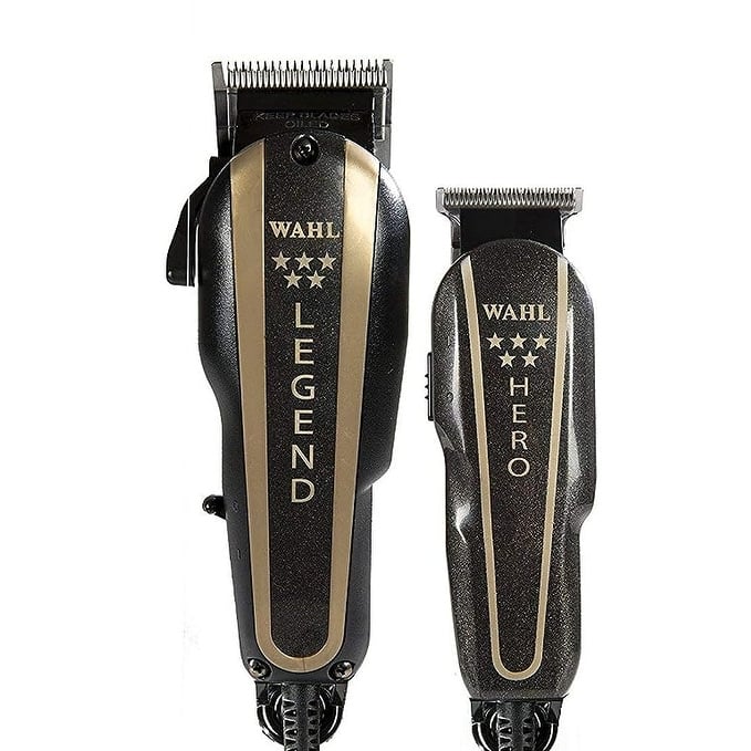 WAHL 5-Star Barber Combo Legend Clipper and Hero Trimmer 8180