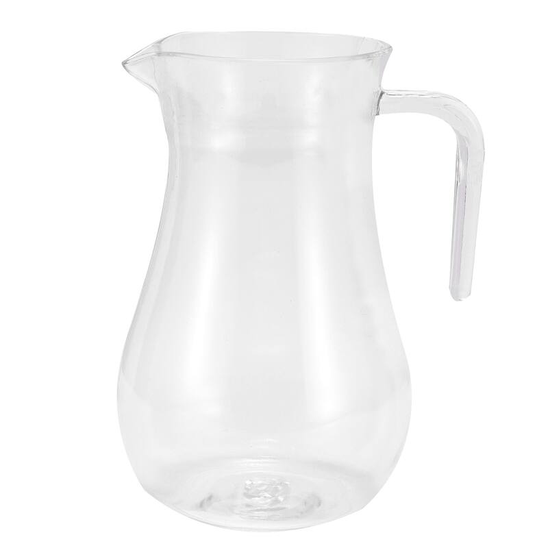 Acrylic Water Pitcher With Spout, Water Carafes Kitchen Bar Tools, Clear - 27.1oz