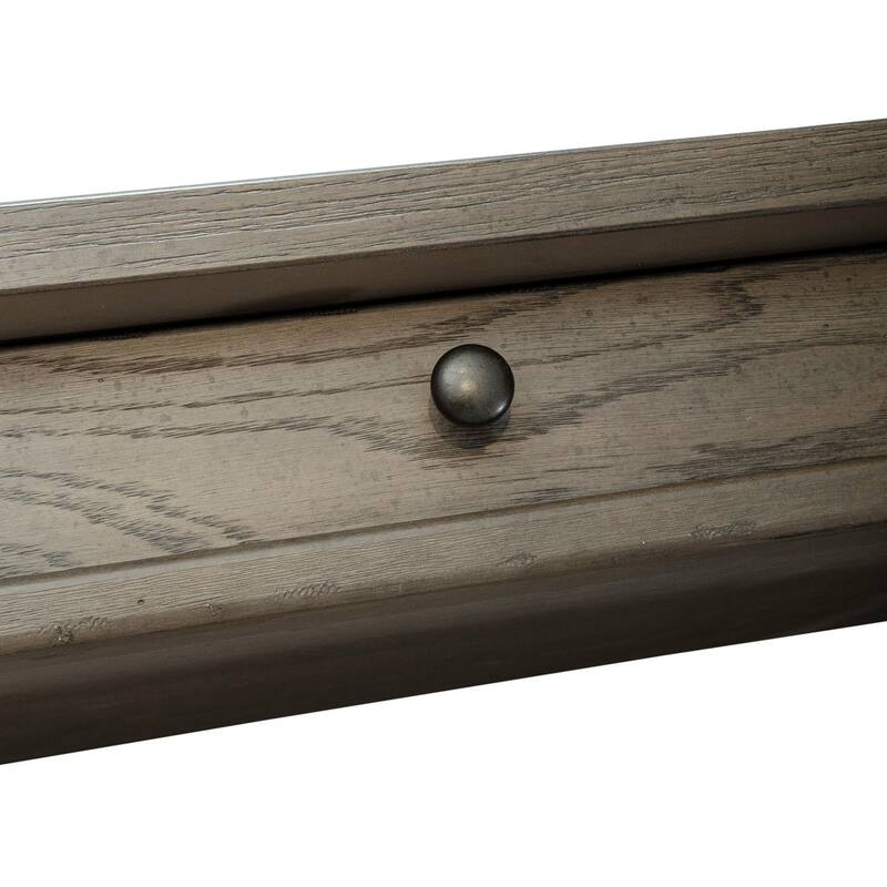 Americana Farmhouse Dusty Taupe Rectangular Cocktail Table