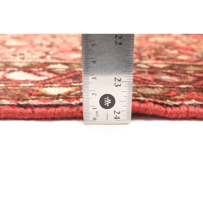 ECARPETGALLERY Hand-knotted Andelz Copper Wool Rug - 2'4 x 10'1