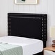 preview thumbnail 12 of 70, Kids Bed Frame, Height Adjustable Upholstered Bed, Twin Size Bed Set of 2