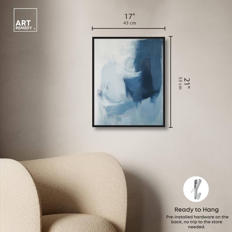 Glacial Reflections II Canvas by Art Remedy