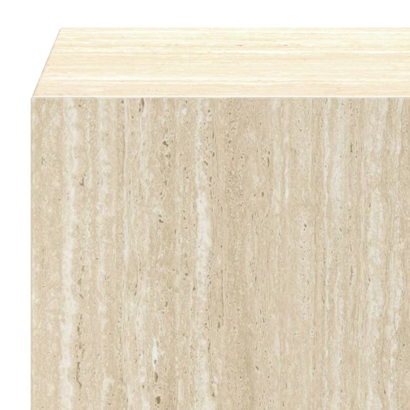 Contemporary ECC Concrete Contract Grade Square Accent Table