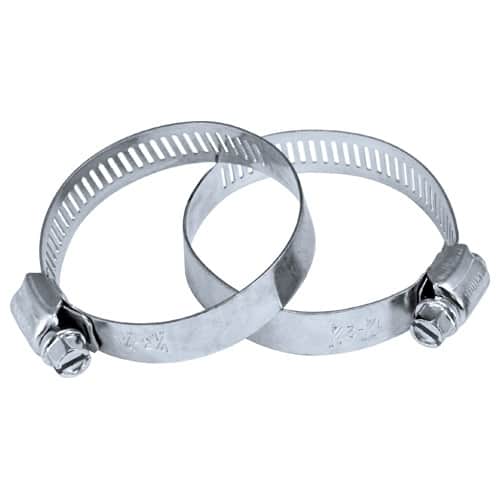 (32-35mm)Hose Clamp Set Galvanized Plumbing Supplies Gear Hose Clamps 5 Pcs  For