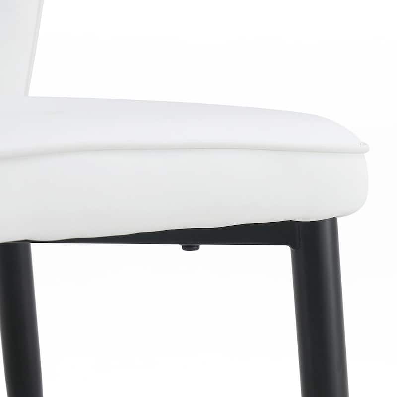 4PCS PU Dining Chairs