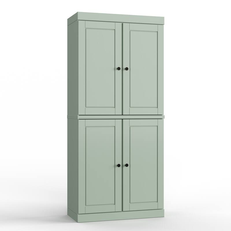 100% Solid Wood 32" Bathroom Cabinet with Optional Doors by Palace Imports