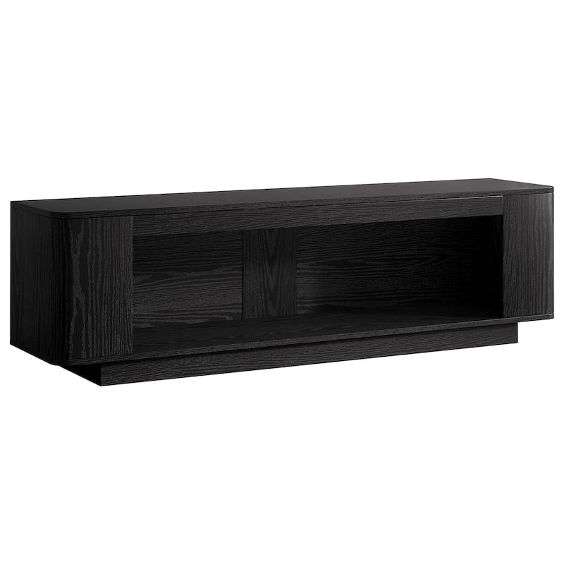 70.9-Inch TV Stand with LED Light Strip, Entertainment Center Television Console Media Storage Table Accent Cabinet