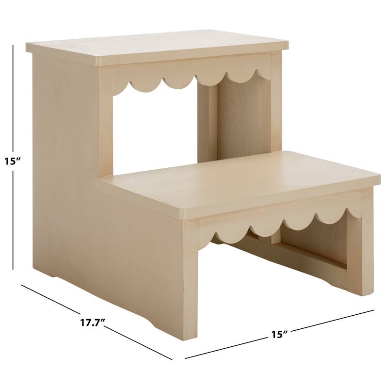 SAFAVIEH Haven 2-Step Stool - 15"W x 18"D x 15"H
