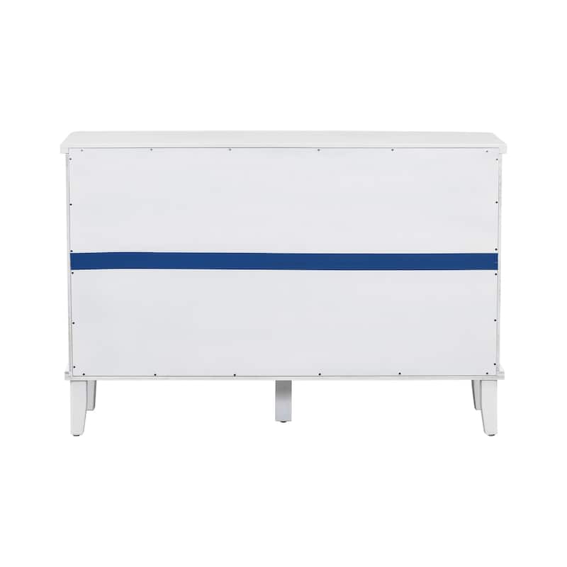 Mandschuric Cabinet with Three Acacia Solid Doors