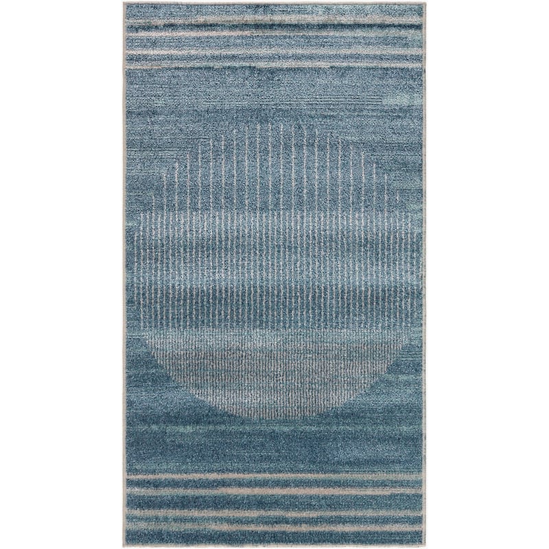 Livabliss Transitional Lillian Abstract Washable Area Rug