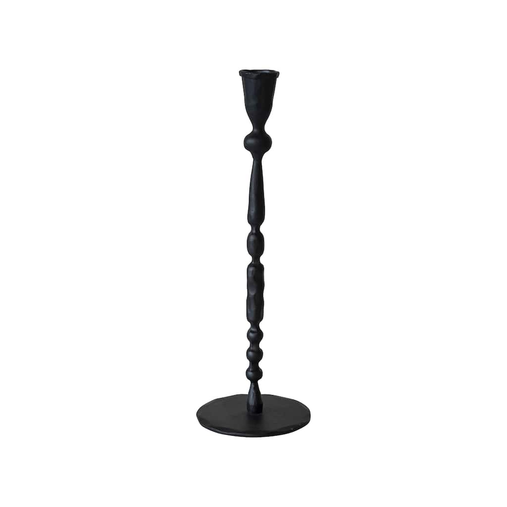 Decorative Hand-Forged Metal Taper Holder