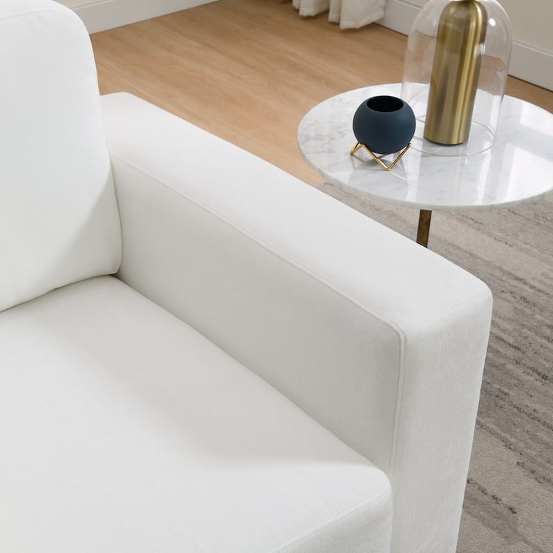 GDFStudio - Xandrevus Chenille Fabric Accent Chair