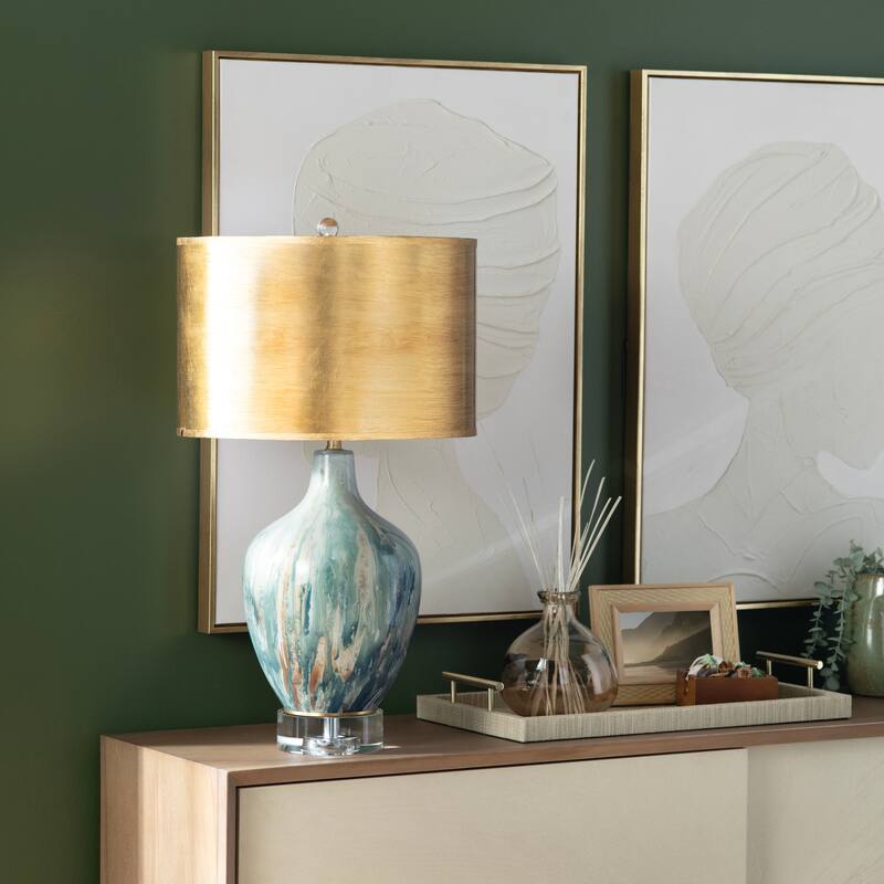 Fleur Glass Table Lamp