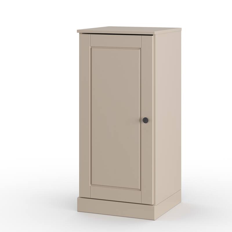 Palace Imports Solid Wood Bathroom Storage Cabinet, Raised Panel Door, Adjustable Shelves