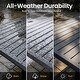preview thumbnail 3 of 28, 9/11/13-Piece Patio Dining Set Outdoor All-Weather Aluminum Dining Table and Woven Twist Wicker Stackable Chairs