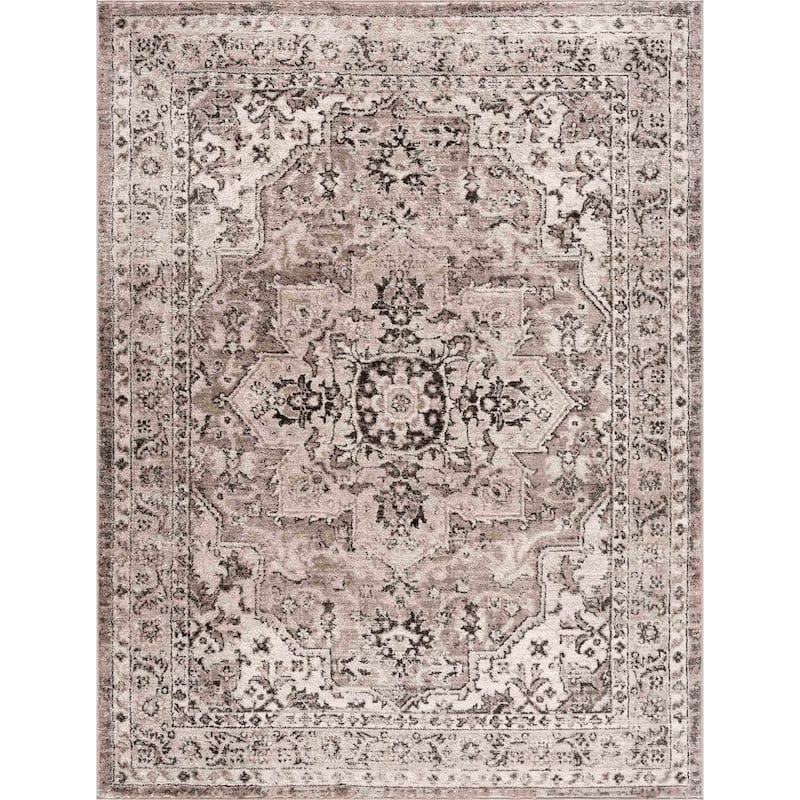 Albie Oriental Persian Medallion Area Rug