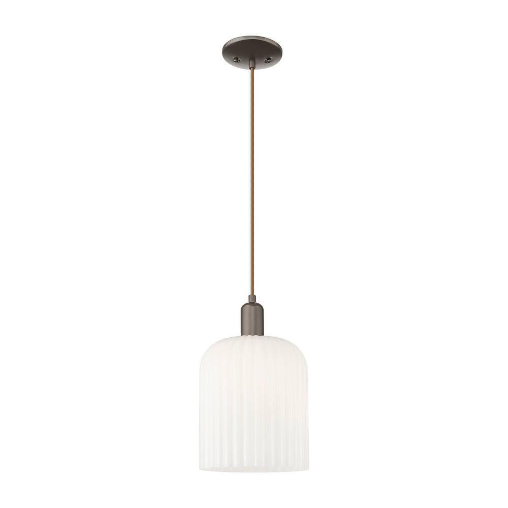 Innovations Lighting Endless Possibilities Arcadia - Bridal Veil - 1 Light 8" Cord Hung Mini Pendant