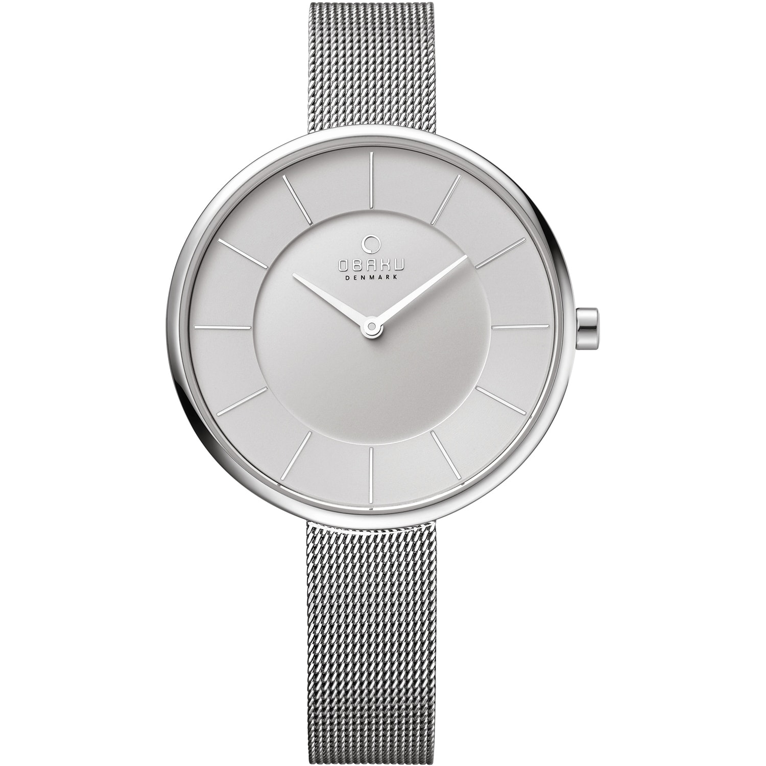 Obaku Women's Sand White Dial Watch - V185LXCIMC - One Size