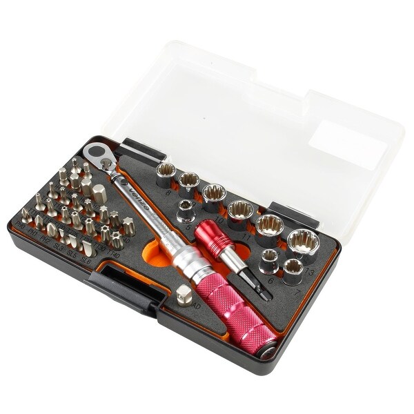 Venzo 1 4 Premium Bike Bicycle Torque Wrench Allen Key Tool Socket Kit 2 15 Nm Torque Wrenches
