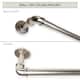 InStyleDesign Industrial Steel Pipe 1-inch Adjustable Curtain Rod