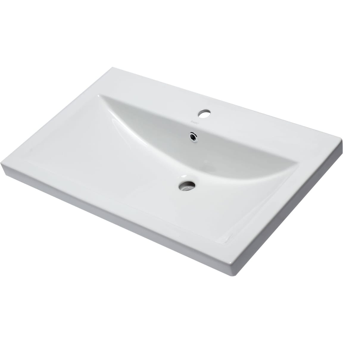 Eago 31-1/2" Drop In Bathroom Sink with Overflow