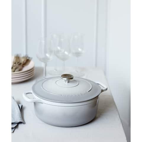 Chasseur French Enameled Cast Iron Round Dutch Oven, 6.25-quart