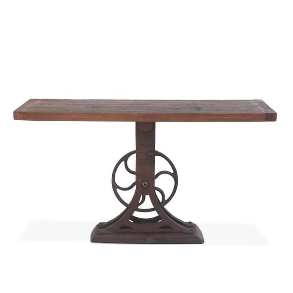 slide 2 of 7, Carbon Loft Taliyah 56-inch Cast Iron Console Table