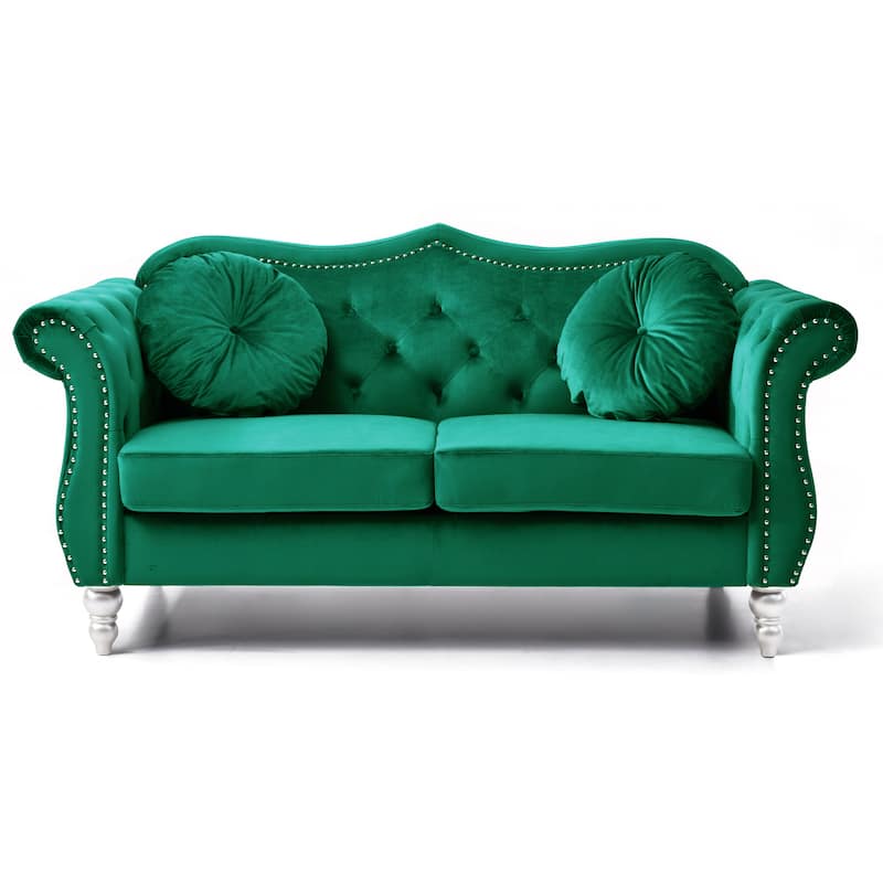 Hollywood Velvet Loveseat