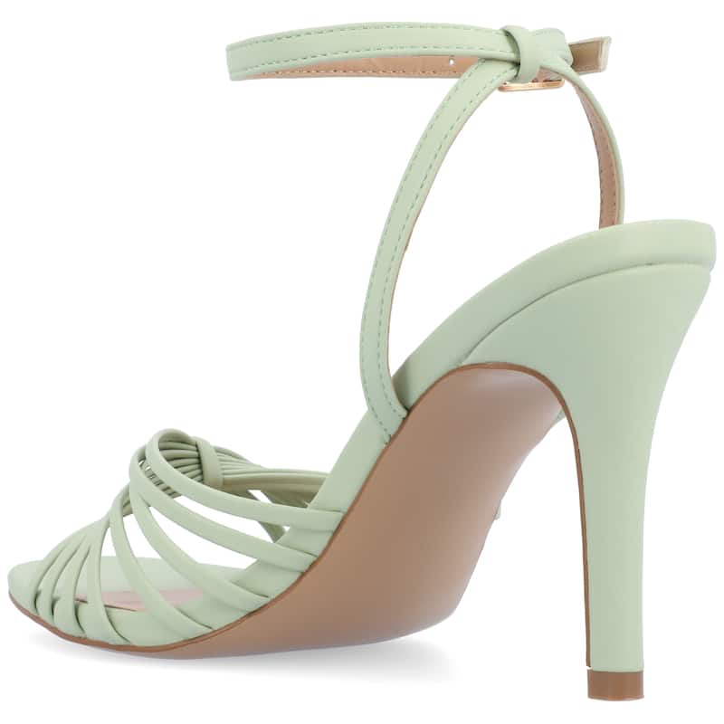 Journee Women's Vanita Medium and Wide Width Dress Sandals