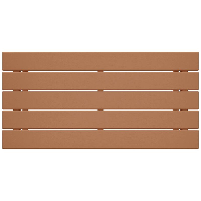 Aderson Outdoor Poly Adirondack Chair Set with Coffee Table