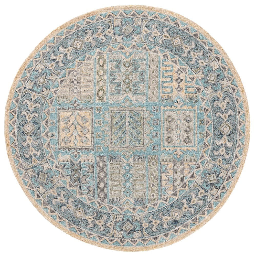 SAFAVIEH Handmade Metro Mizka French Country Wool Rug