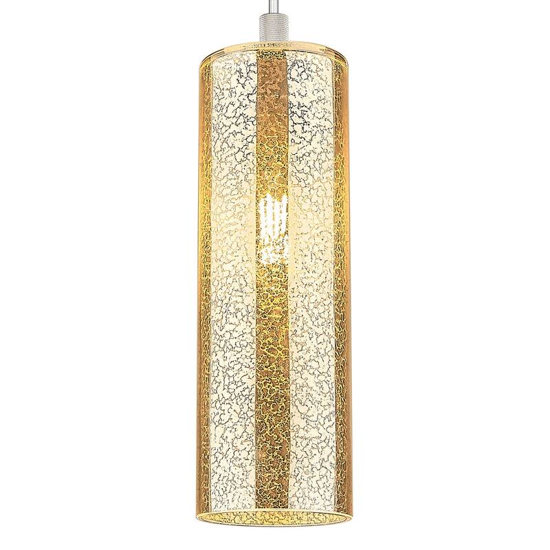 Innovations Lighting 434-1P-G434-12ME Crown Point 13" Tall Cord Hung - Satin Nickel