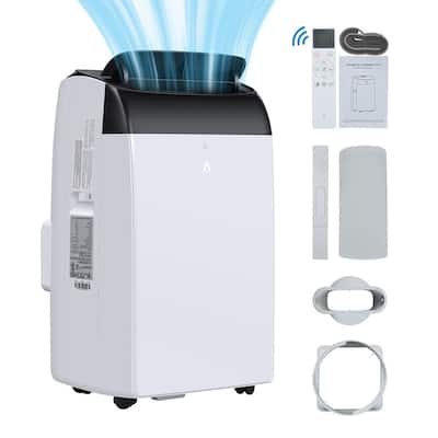 12000 BTU All-In-One Portable Air Conditioner, Dehumidifier & Fan