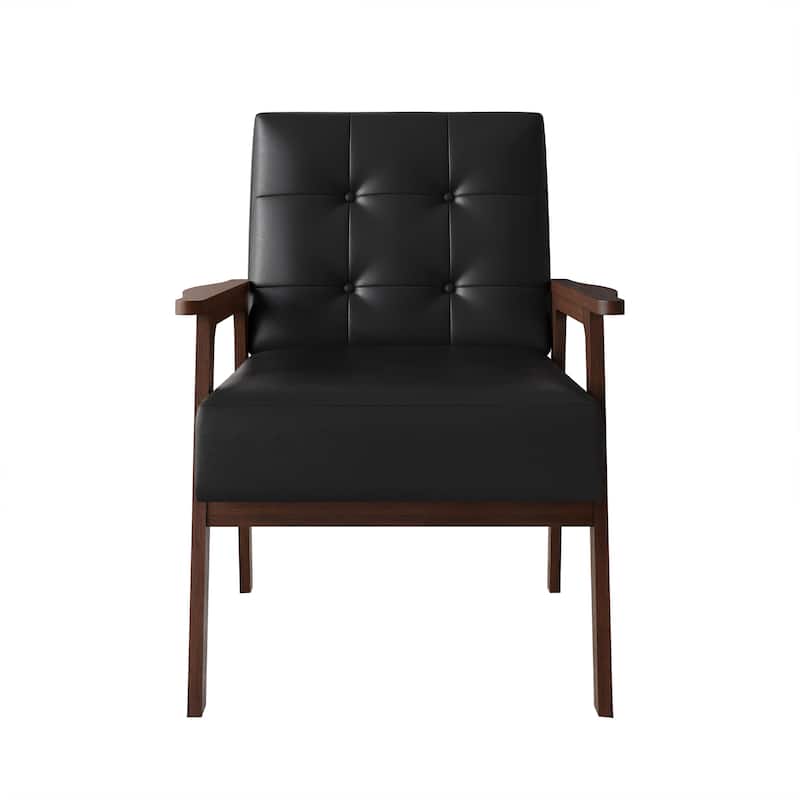CraftPorch Modern Accent Chair - Black