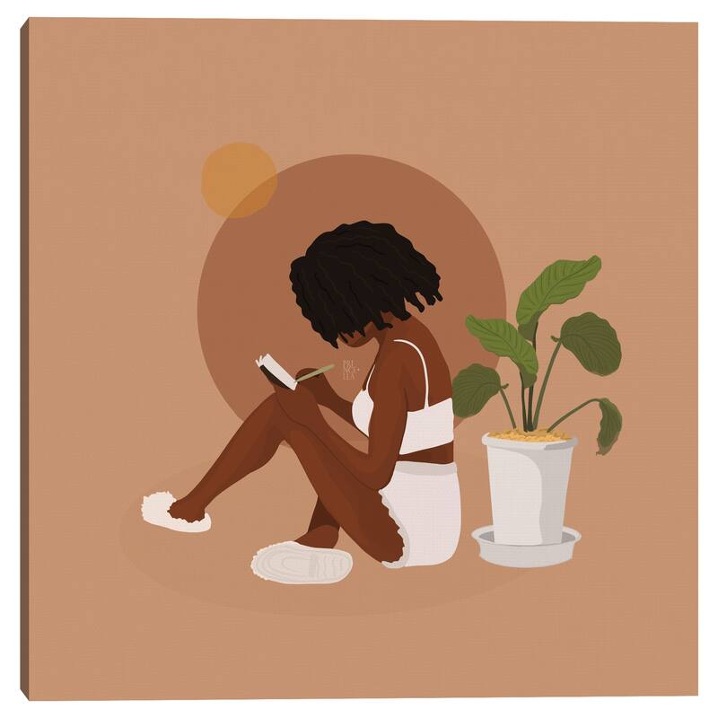 Note to Self by Princella Canvas Art Print