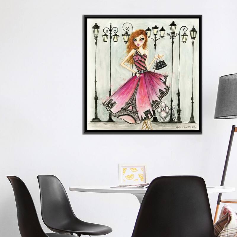 iCanvas "Paris" by Bella Pilar Framed Canvas Print