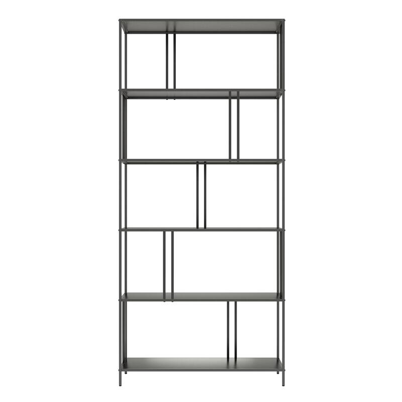 Cortland 34'' Wide Rectangular Bookcase