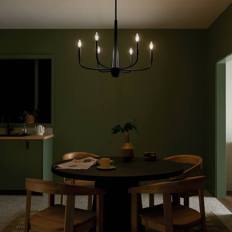 Kichler Lighting Deela 28 in. 6-Light Chandelier