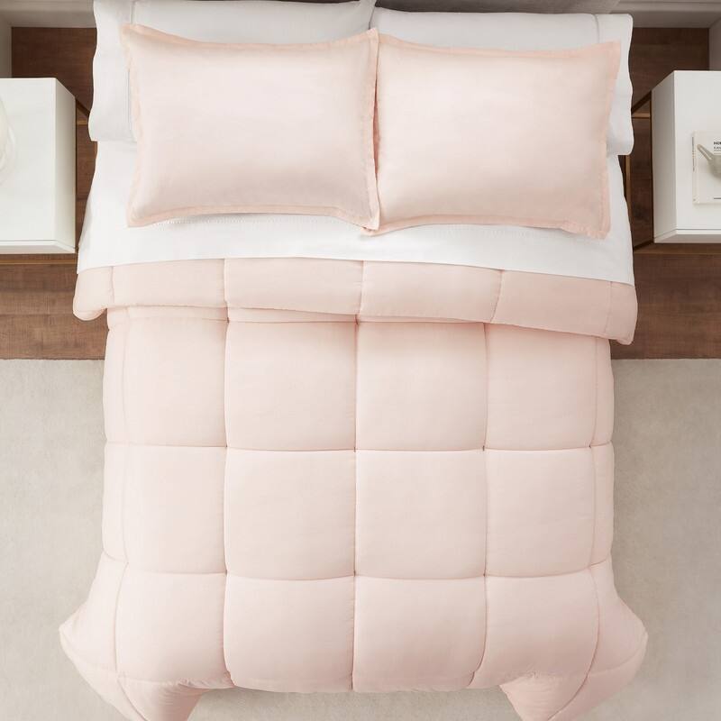 Serta Simply Clean Antimicrobial Comforter Set
