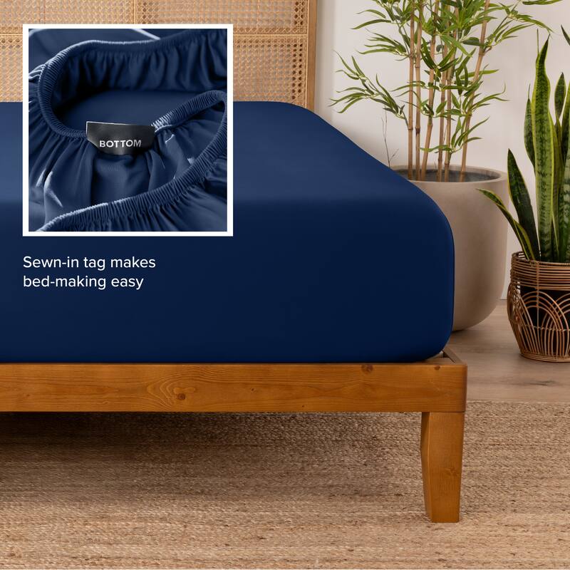 Bare Home Rayon from Bamboo Fitted Sheet