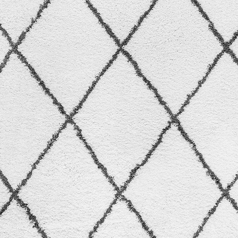 Joy Shag Moroccan Stripe Indoor Area Rug