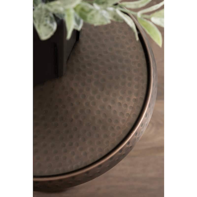 Kate and Laurel Sanzo Adjustable Metal Drink Table